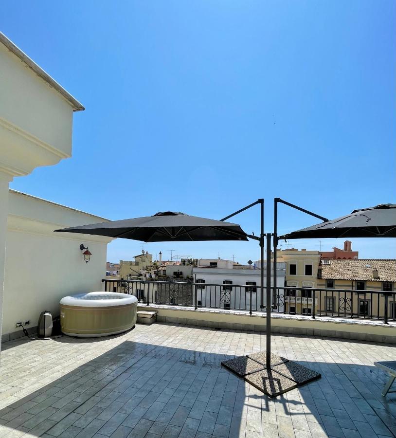 Newhouse Rooftop - Super Penthouse Seaview Nettuno Bagian luar foto
